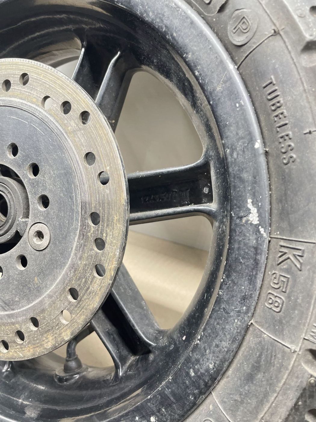 Explorer Race GT 50 - Vorderrad Reifen Felge vorne wheel (109-39)