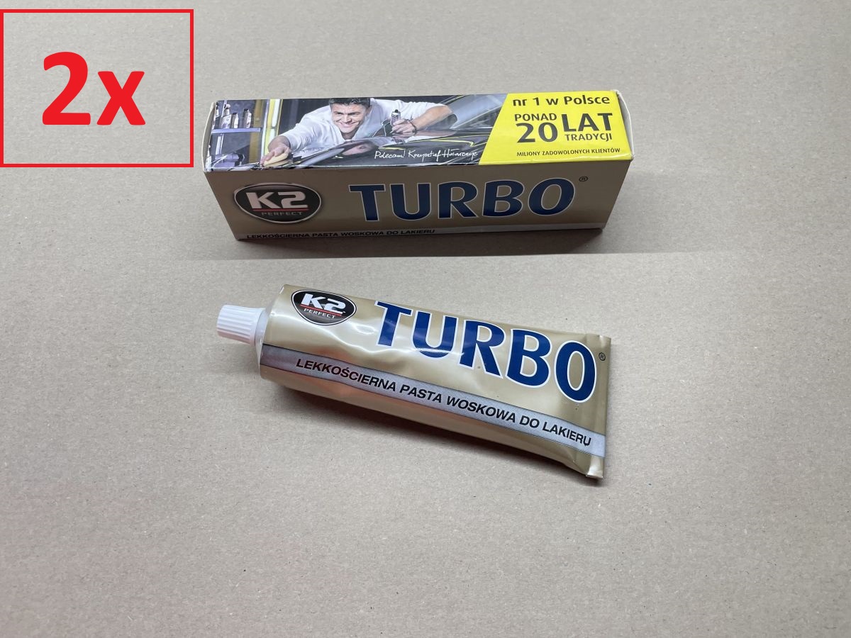 2x  K2 Schleifpaste mit Wachs 120g  NANOTECH K2 Turbo Tempo Auto Roller (94-274)
