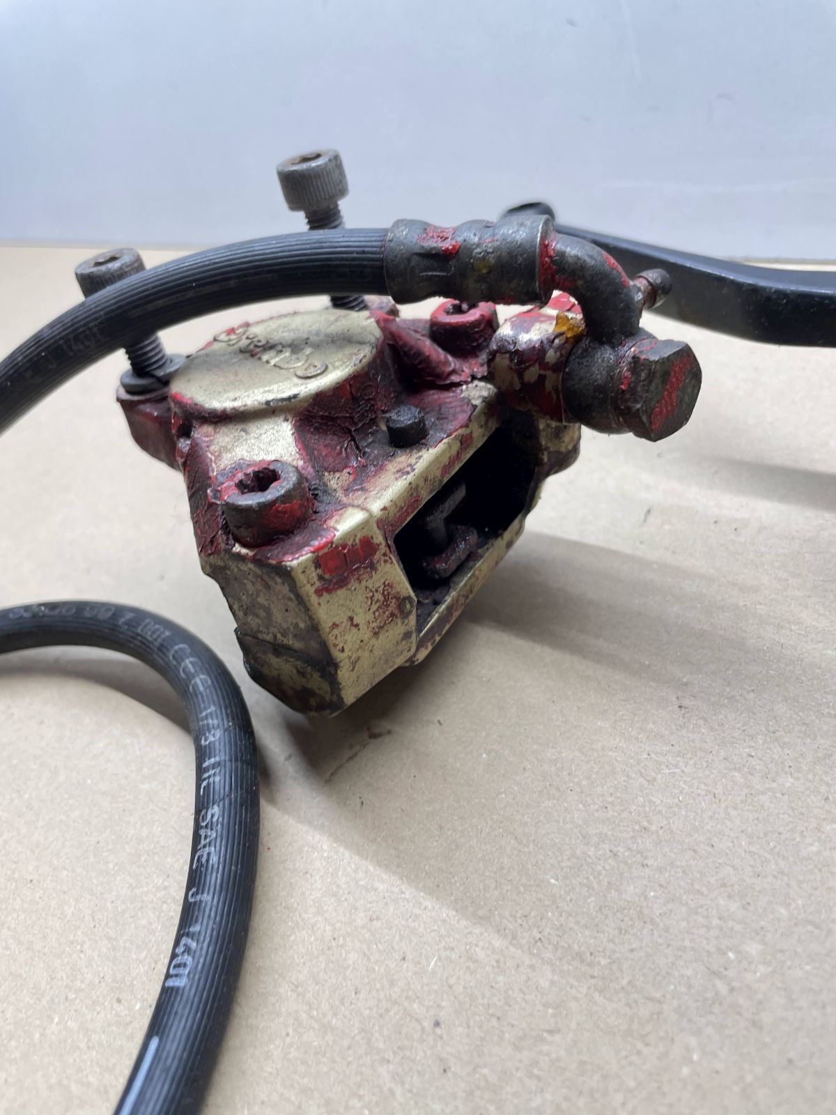 MBK Nitro 50 - Bremse vorne Brembo Bremszange Grimeca Bremspumpe (84-3)