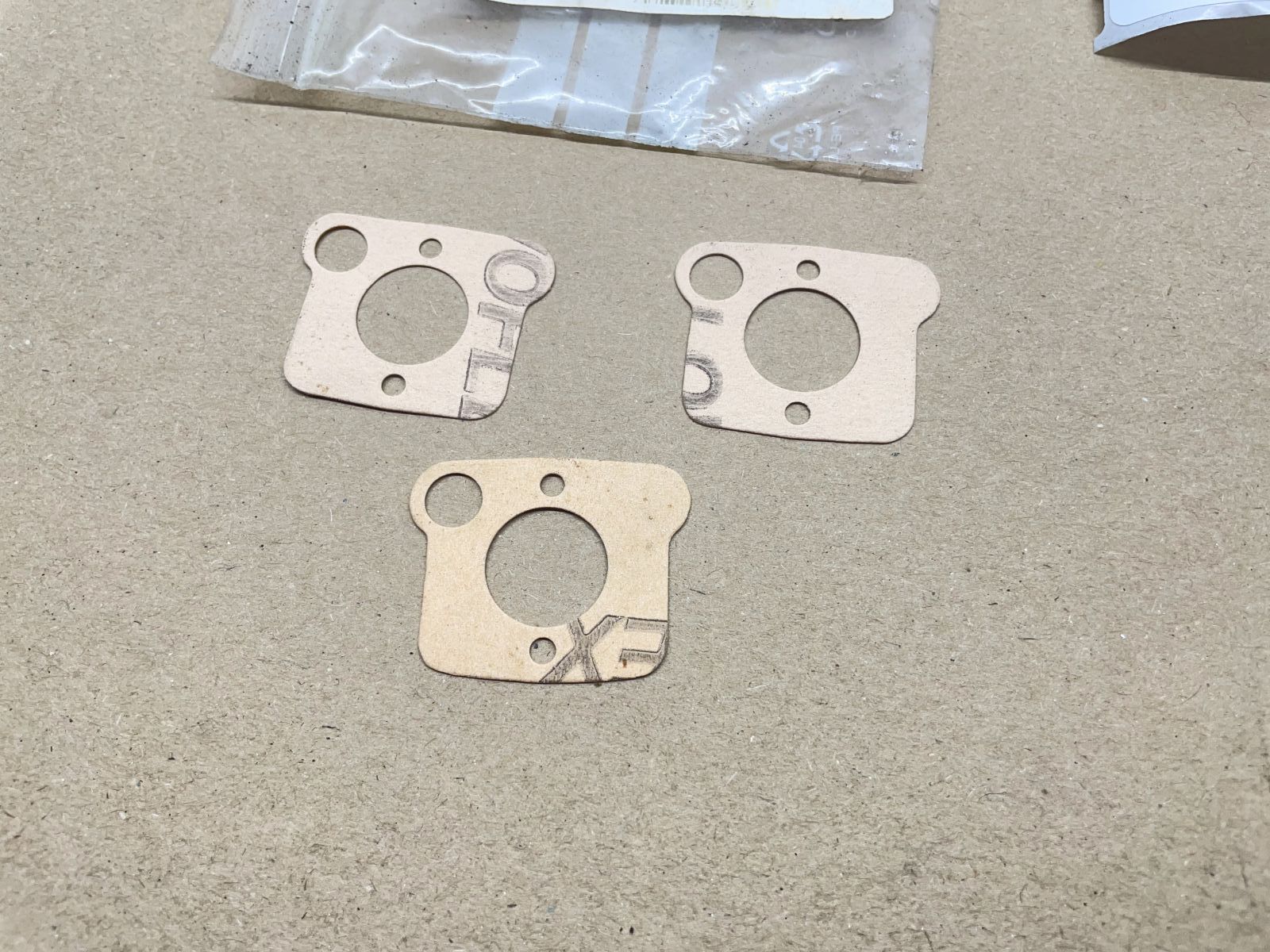 3x Bing Vergaser Dichtung zur Deckelplatte Simson NEU  (W7)