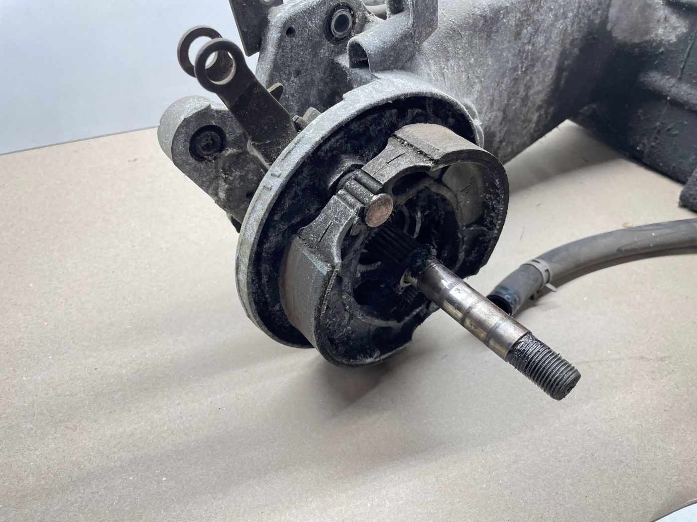 Longjia LJ125T-A Raptor - Motorblock Zylinder Getriebe Kurbelwelle engine (109-2)