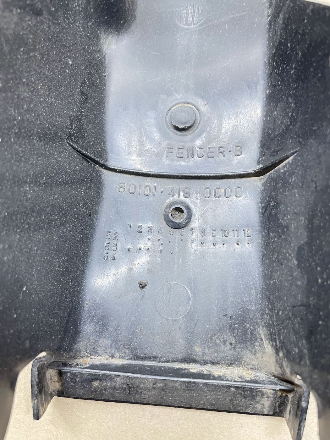Honda CM 185 T / CM 200T - Spritzschutz Fender Abdeckung Verkleidung (118-V)