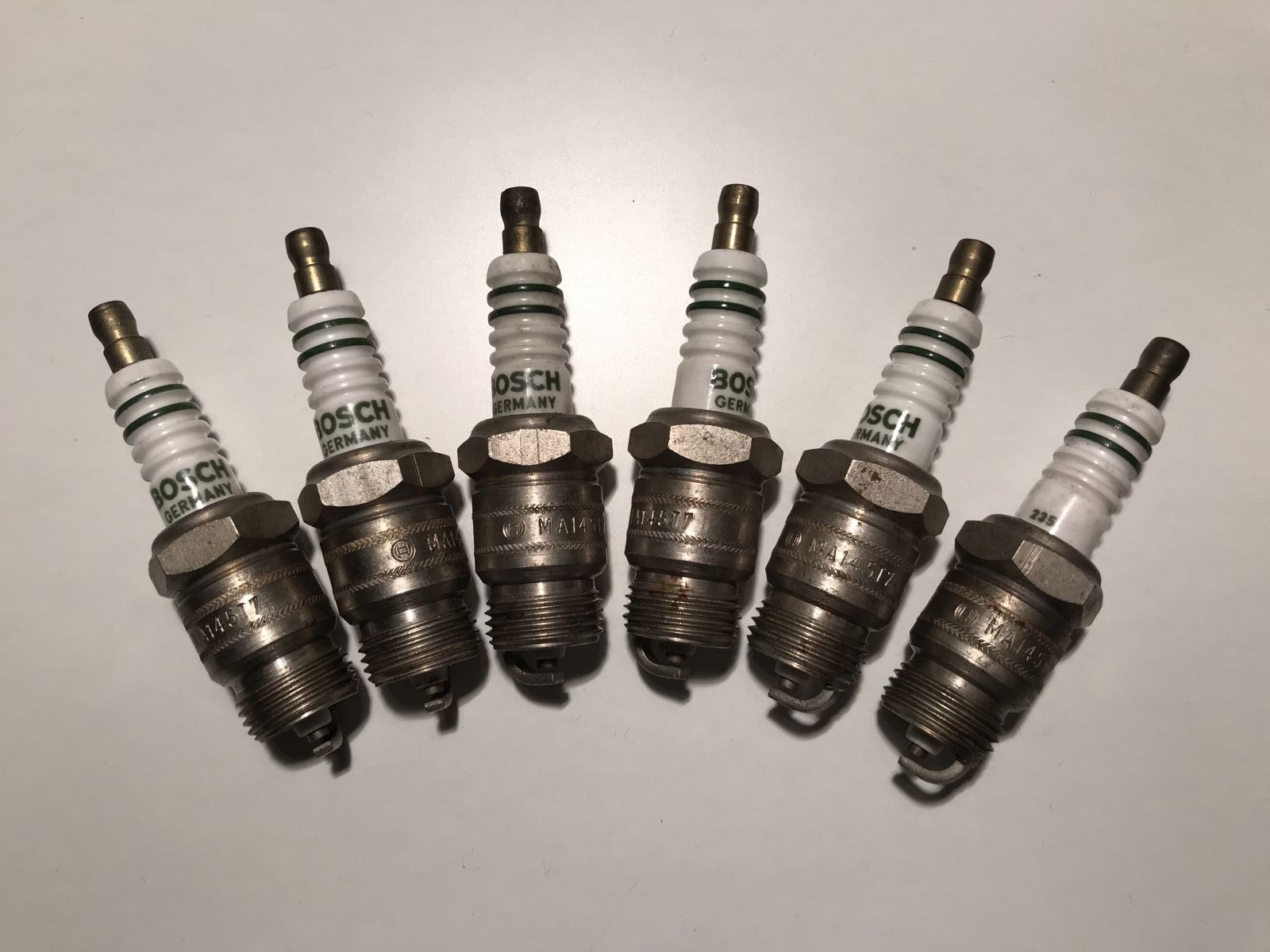 6x Bosch Zündkerze MA145T7 Spark Plug Tennplugg Z23