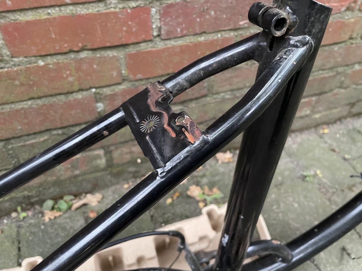 Hercules Saxonette Classic - Fahrzeufrahmen mit original Papiere Rahmen (101)