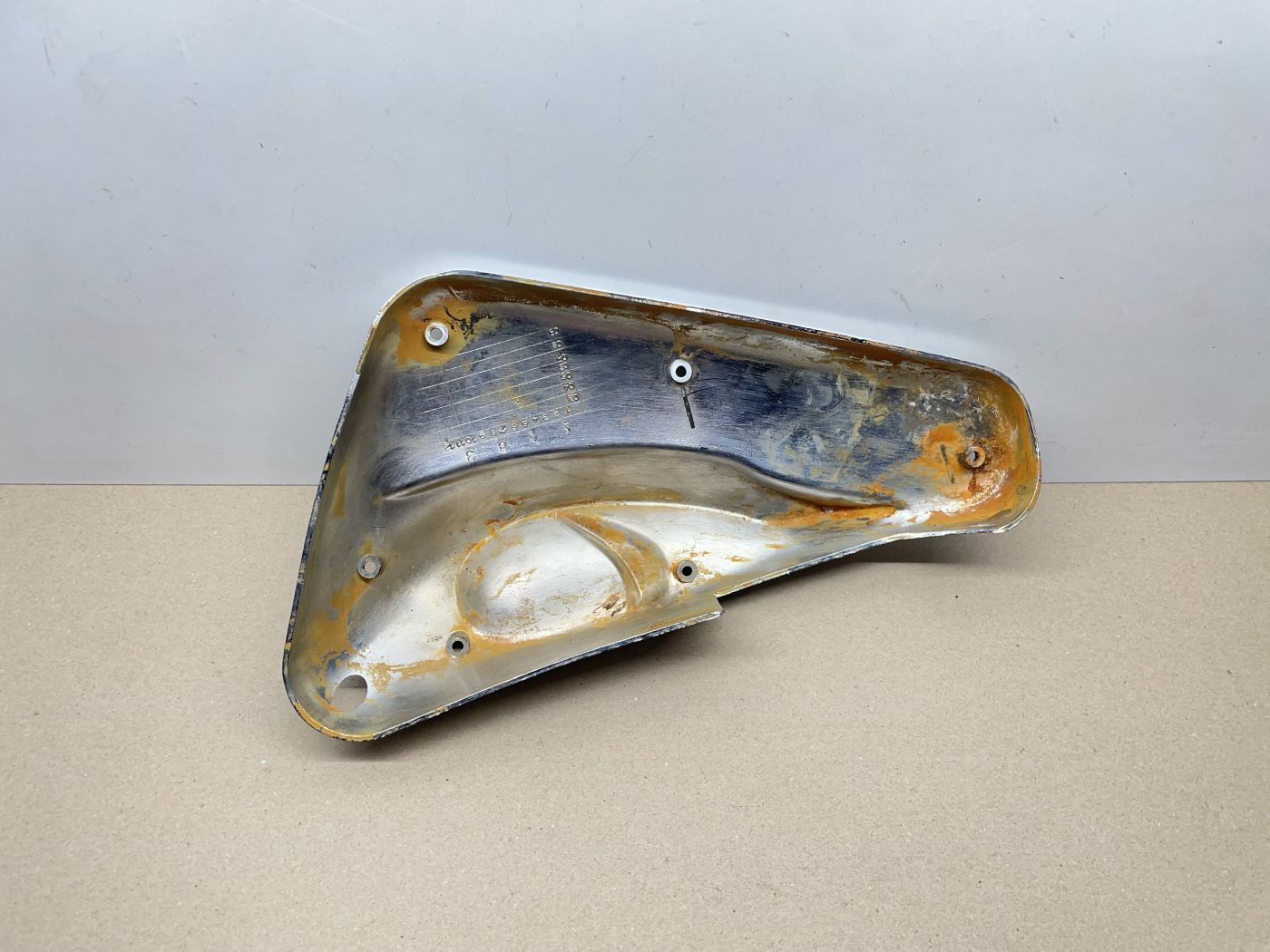 Gilera Runner 50 - Verkleidung Chrom Luftfilterkasten Abdeckung TPH (109-5)