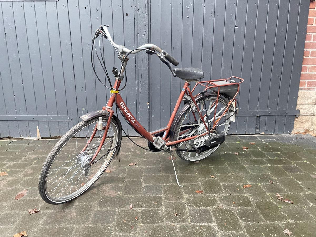 Spartamet -  original Selle Royal Sattel Vintage Hollandrad Alt  (68-8)