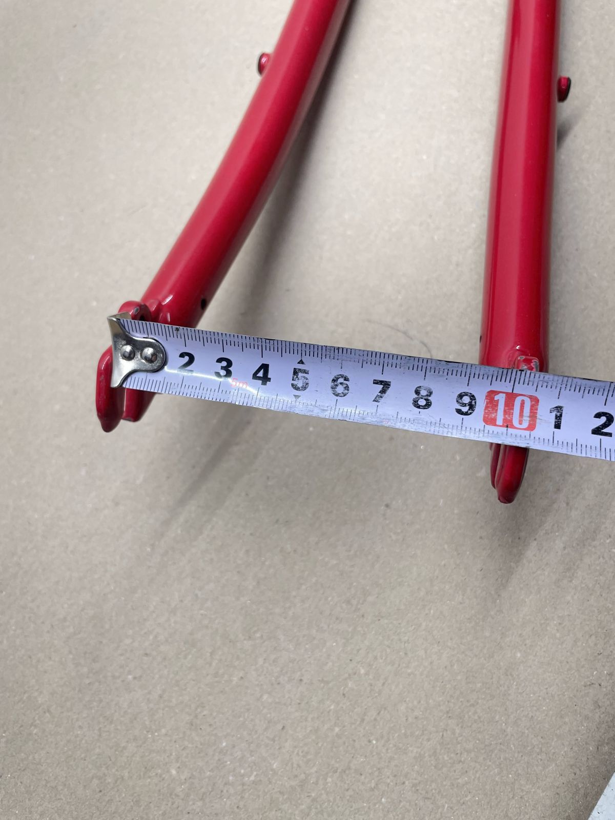 28" GIANT Starrgabel 1"  CRMO Rot  NEU  Schaftlänge 178mm  (GB3)