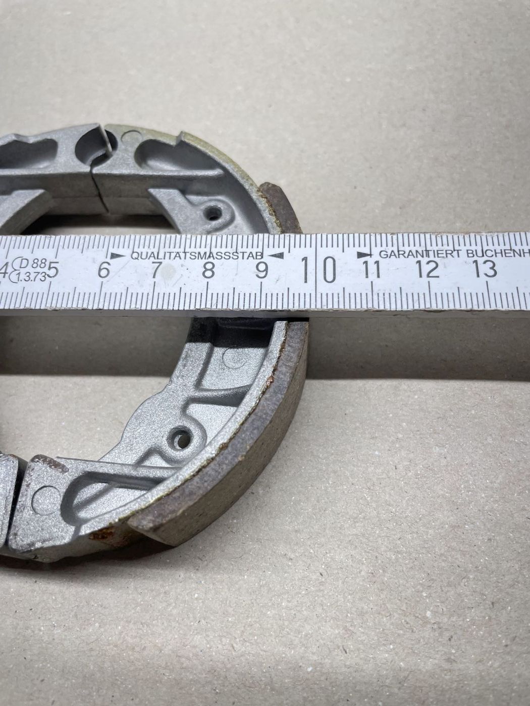 Bremsbacken 100mm x 20mm NOS Hercules Kreidler Zündapp KTM Mofa Moped (39-75R)