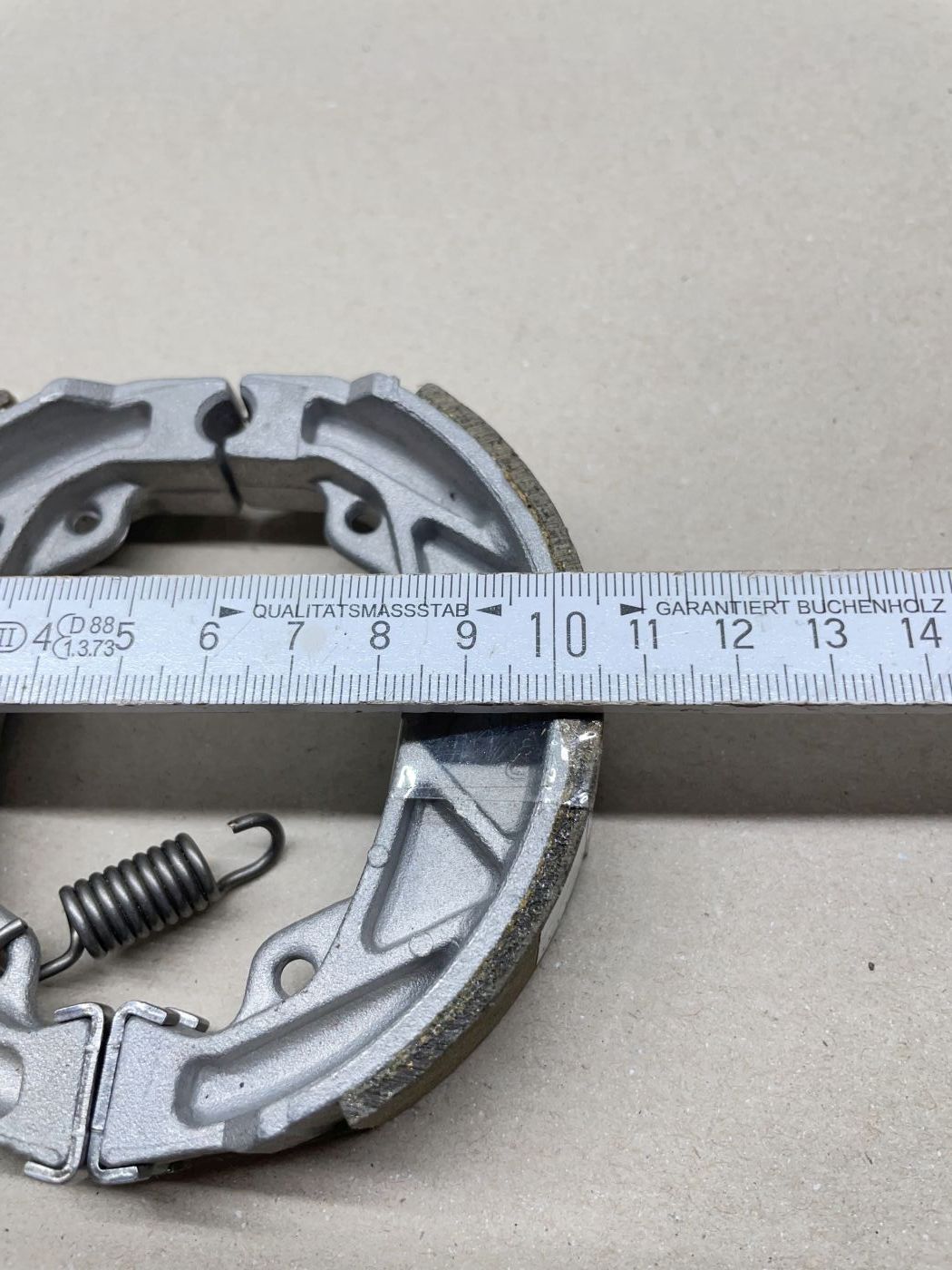 Peugeot Zenith - original Leleu Bremsbacken 105mm x 25mm NOS  (39-75R)