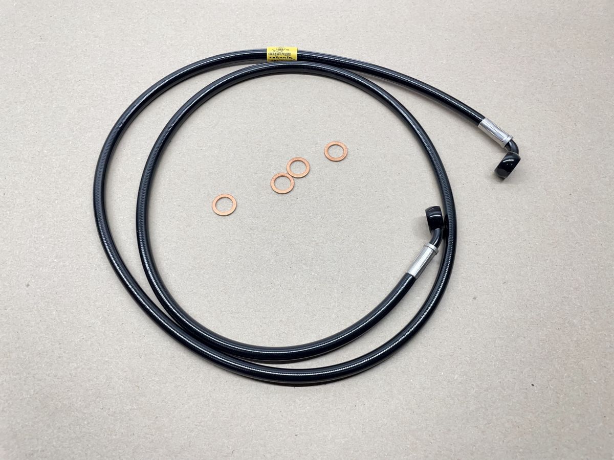 Piaggio FLY C44 - Bremsleitung vorne Bremse brake HEL by Alpha Technik  (94-105)