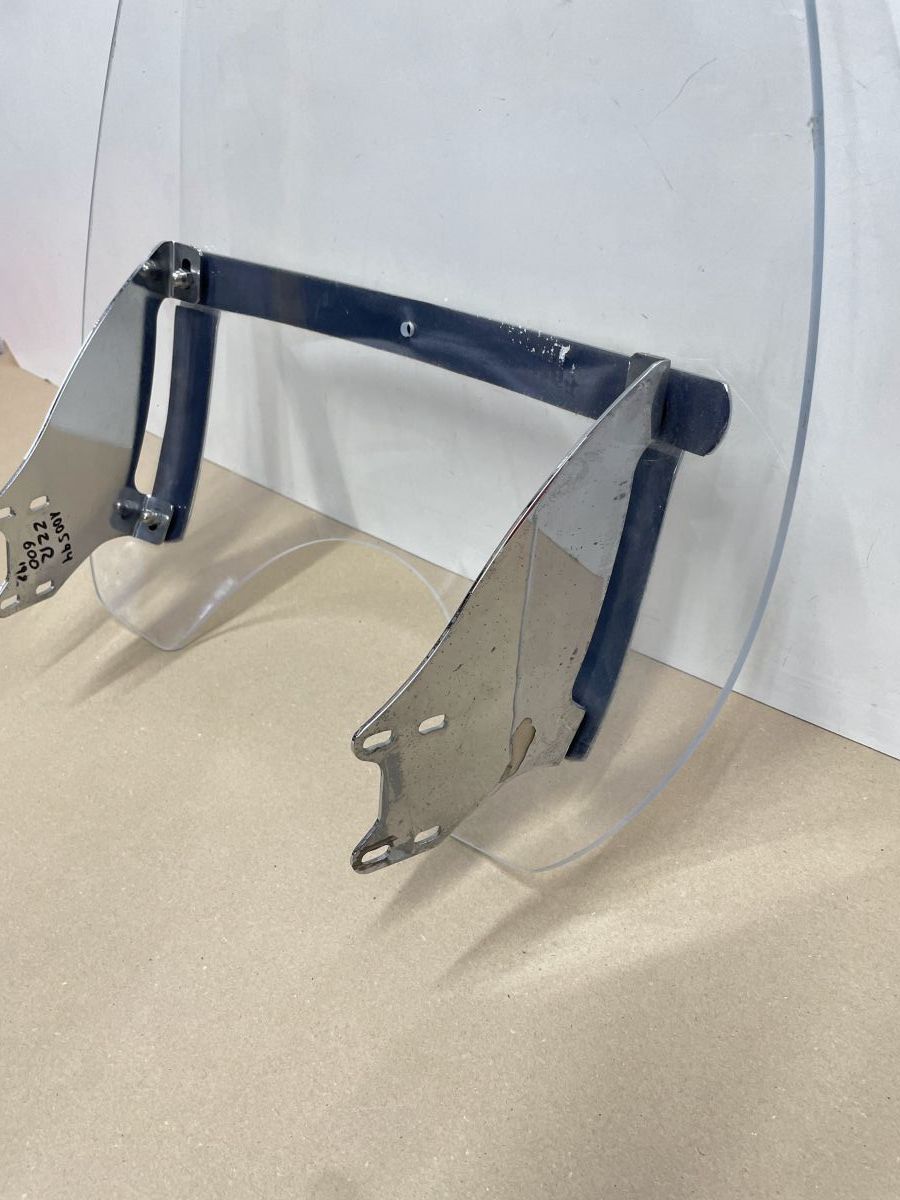 Windschild + Halterung Windschutzscheibe - Kawasaki Yamaha Suzuki Honda (118-W)