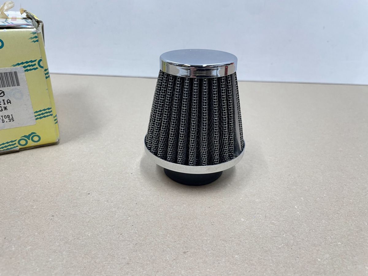 Motorparts Rennluftfilter D: 35mm Sportluftfilter filtro aria racing Roller (118-8)