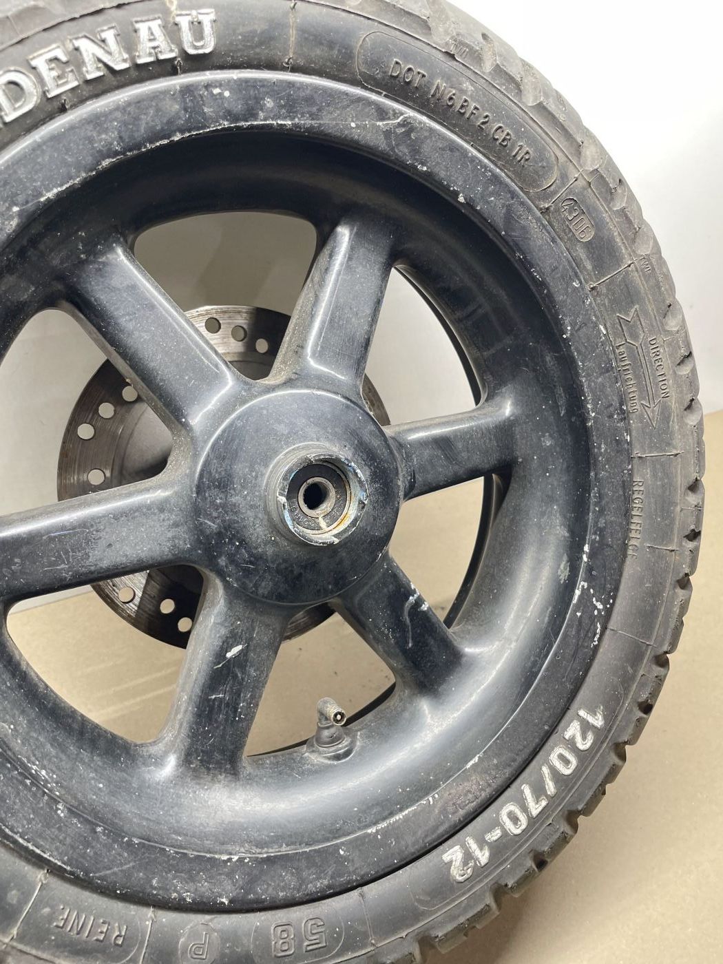Explorer Race GT 50 - Vorderrad Reifen Felge vorne wheel (109-39)