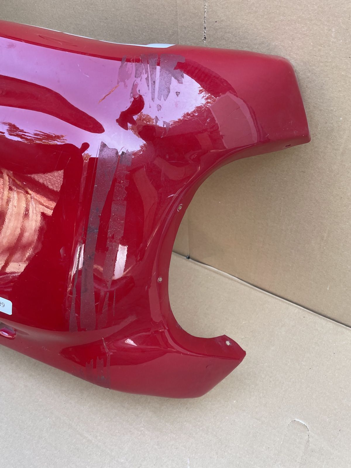Rieju Toreo 50 - Unterboden Spritzschutz Verkleidung Wanne fairing (102-V-RO)