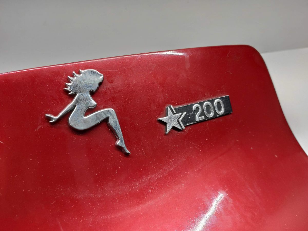 Vespa Cosa 200 FL - Beindschild Deckel Abdeckung Innenraum ! -- (35)
