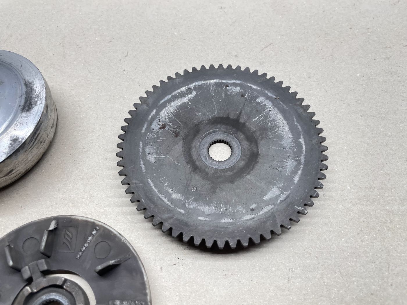 Rex RS 450 -  original Variomatik Riemenscheibe Mitnehmer Lüfterrad (102-15)