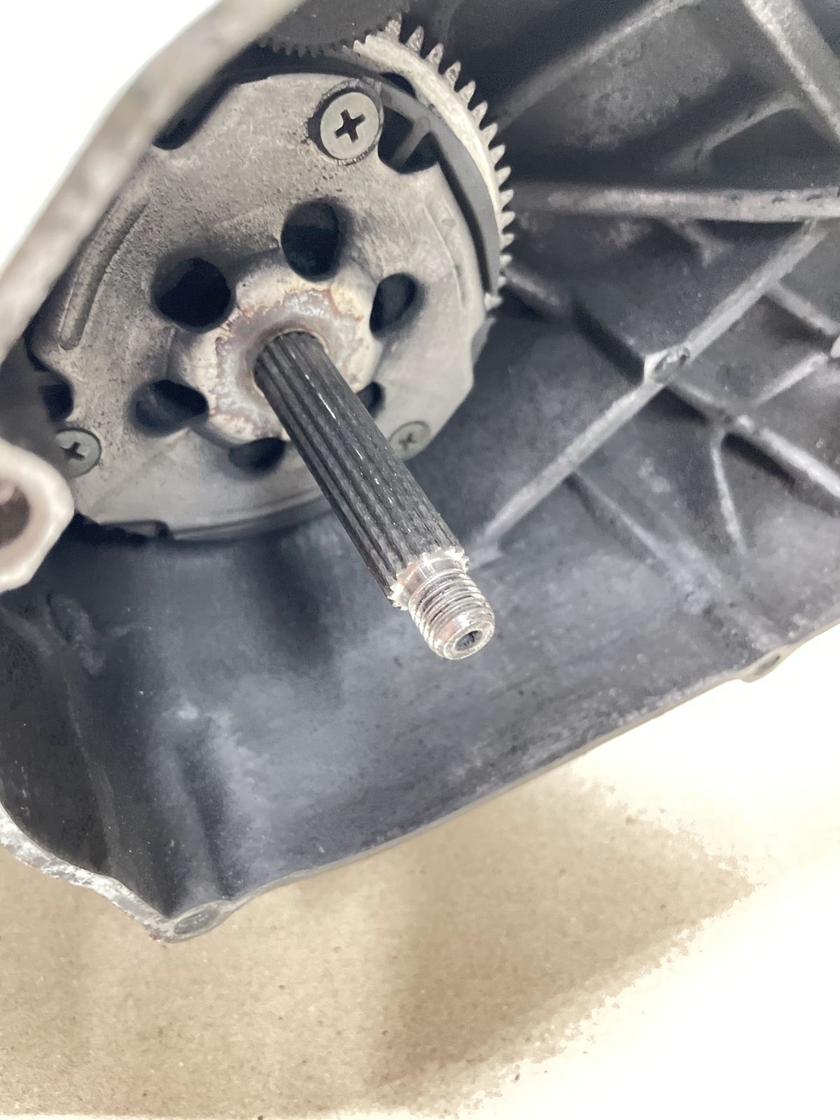 Aprilia Gulliver 50 - Motorblock Kurbelwelle Zylinder Getriebe Ständer (76)