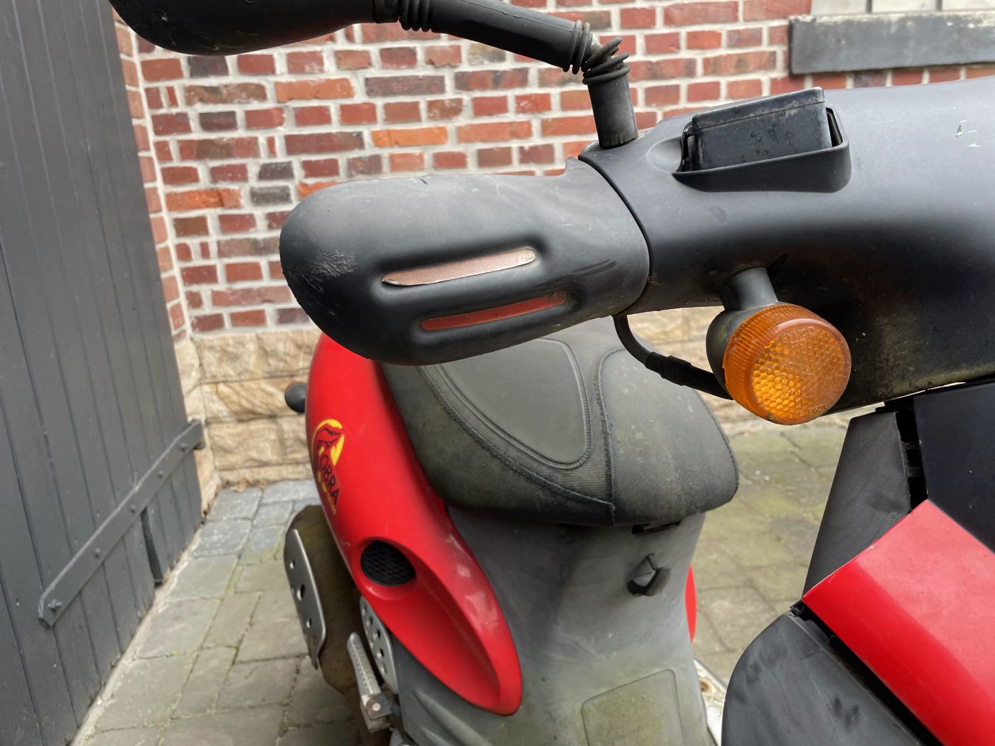 Kymco Cobra Cross - Handprotektor links rechts Verkleidung Abdeckung Lenker (114)