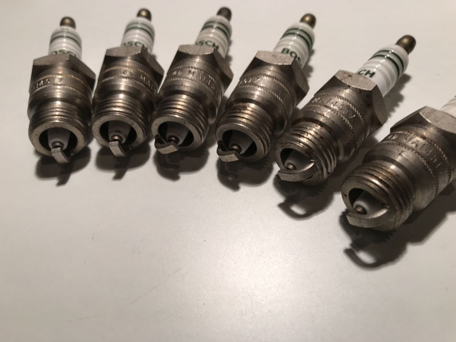 6x Bosch Zündkerze MA145T7 Spark Plug Tennplugg Z23