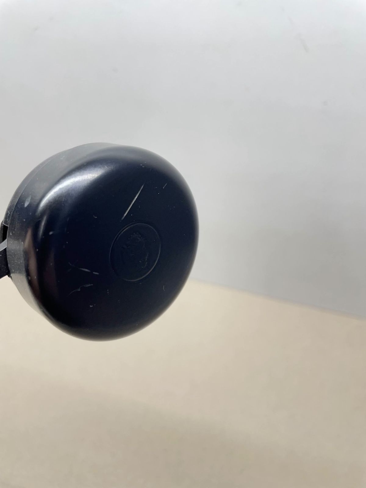 Fahrradklingel Widek Krone Schwarz Rund Schelle Mofa Moped Saxonette (94-198)