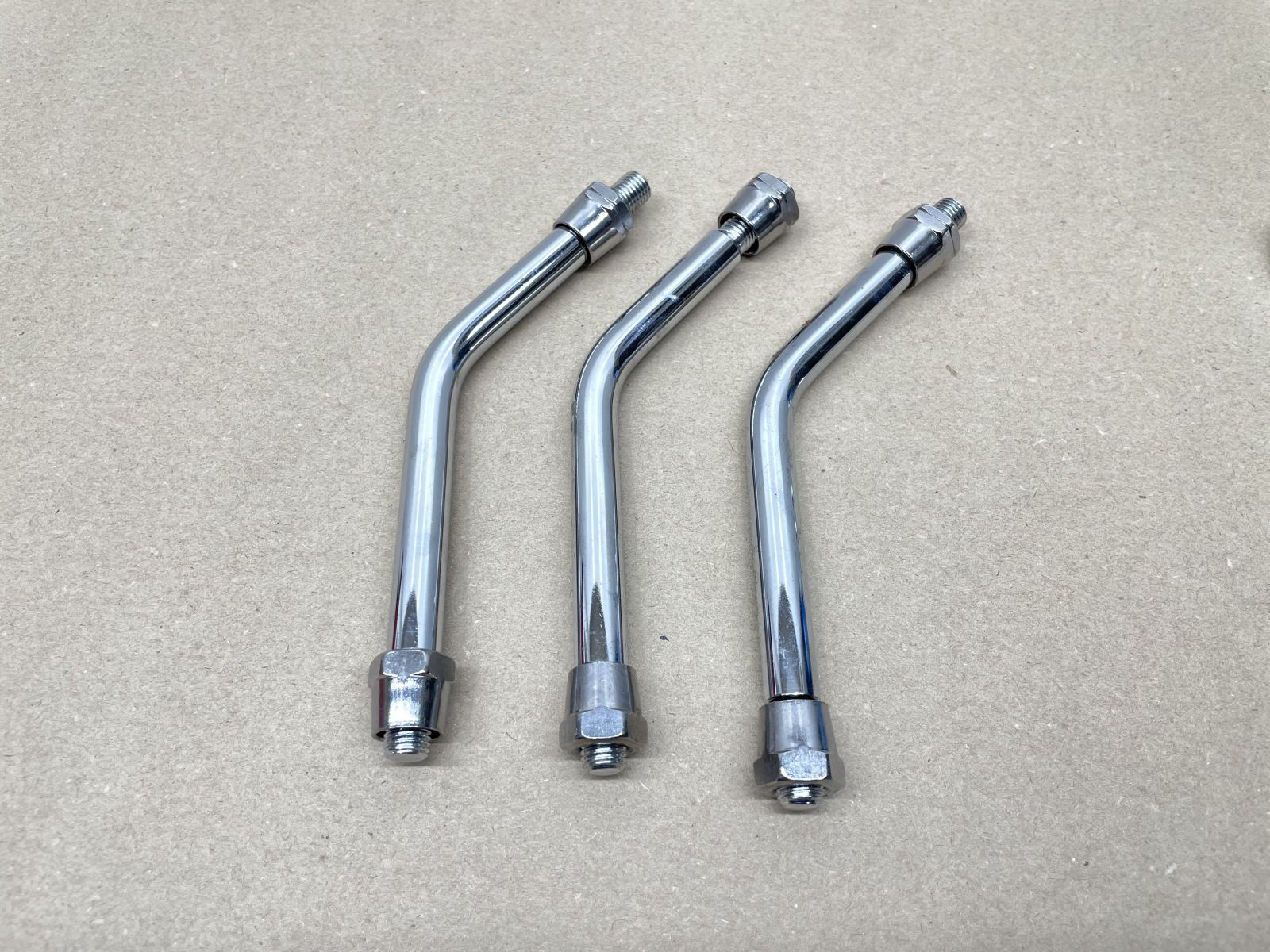13x Spiegelarm Chrom Motorrad - Aprilia Honda Suzuki Kawasaki Yamaha Emgo (118-25)