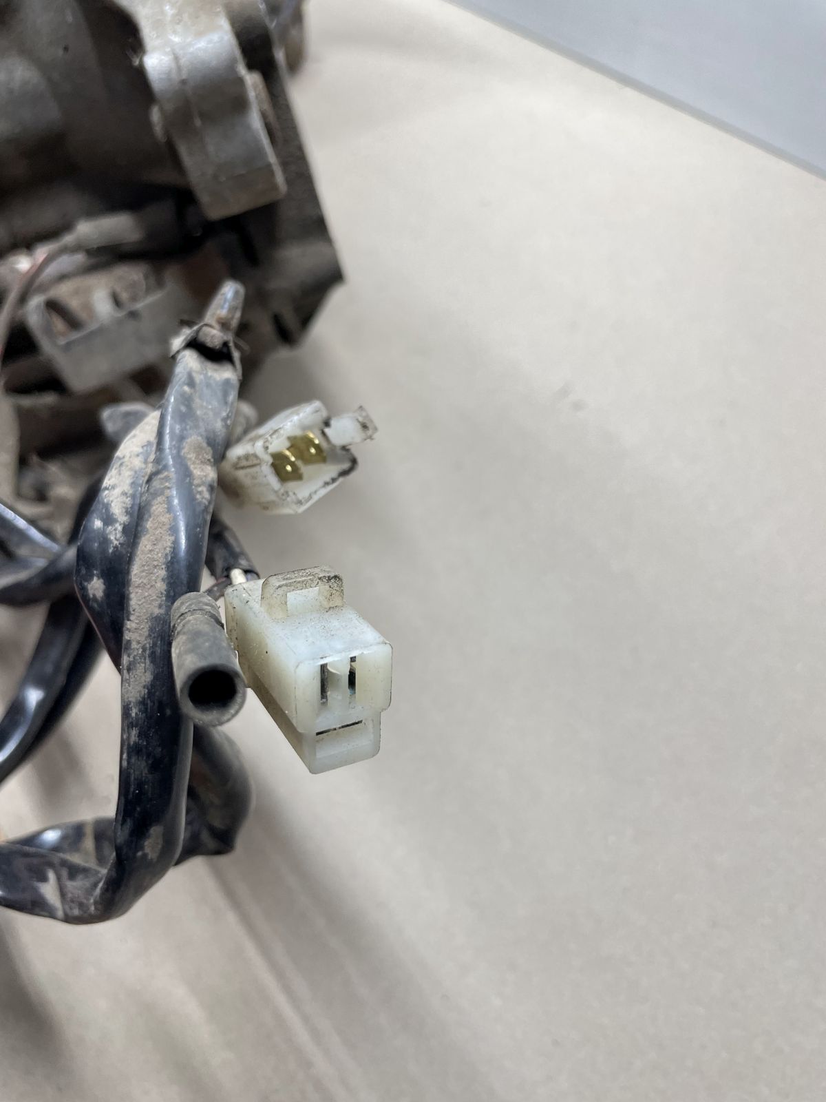 Peugeot TKR Furious 50 -  Motorblock Zylinder Getriebe Kurbelwelle Ständer (89)