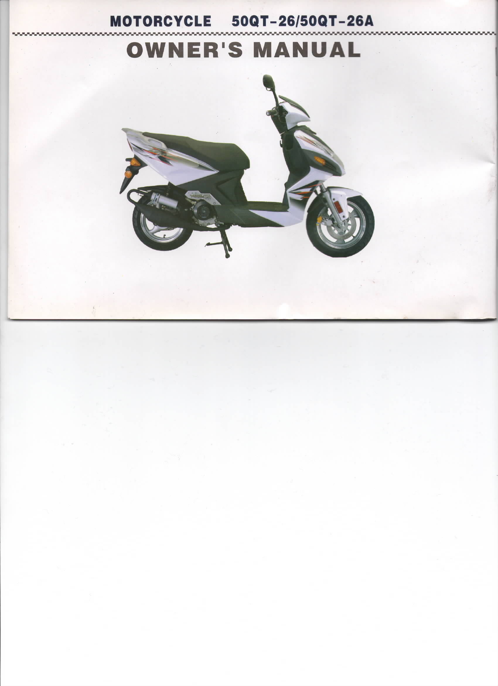 Lifan S-Ray 50  orignial Bedienungsanleitung Englisch owners manual (102-12)