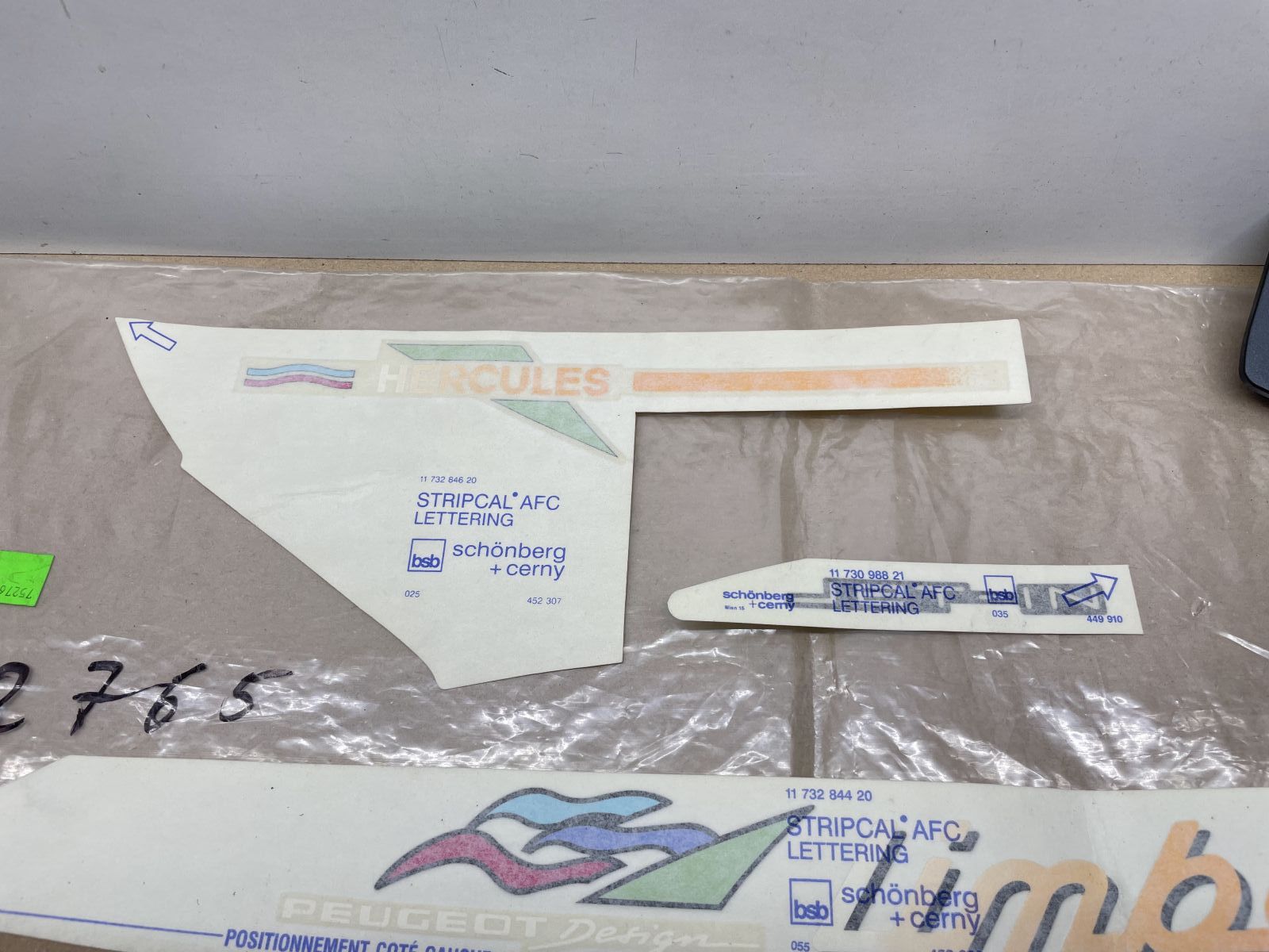 Hercules Limbo - ORIGINAL Schriftzug Aufkleber Sticker Verkleidung NEU (39)