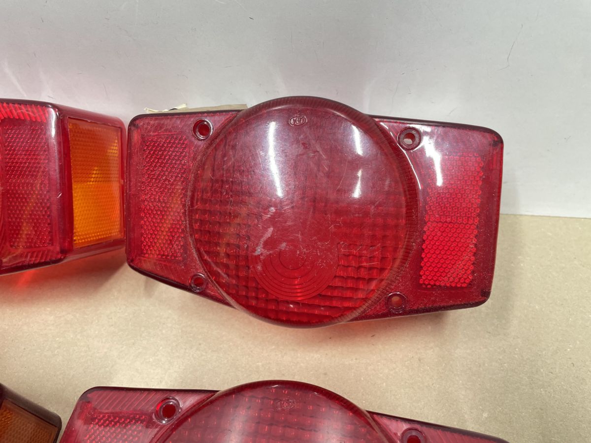 4x Rücklichtglas taillight lens - Honda CB 200 350 400 450 500 550 750  (118-14)