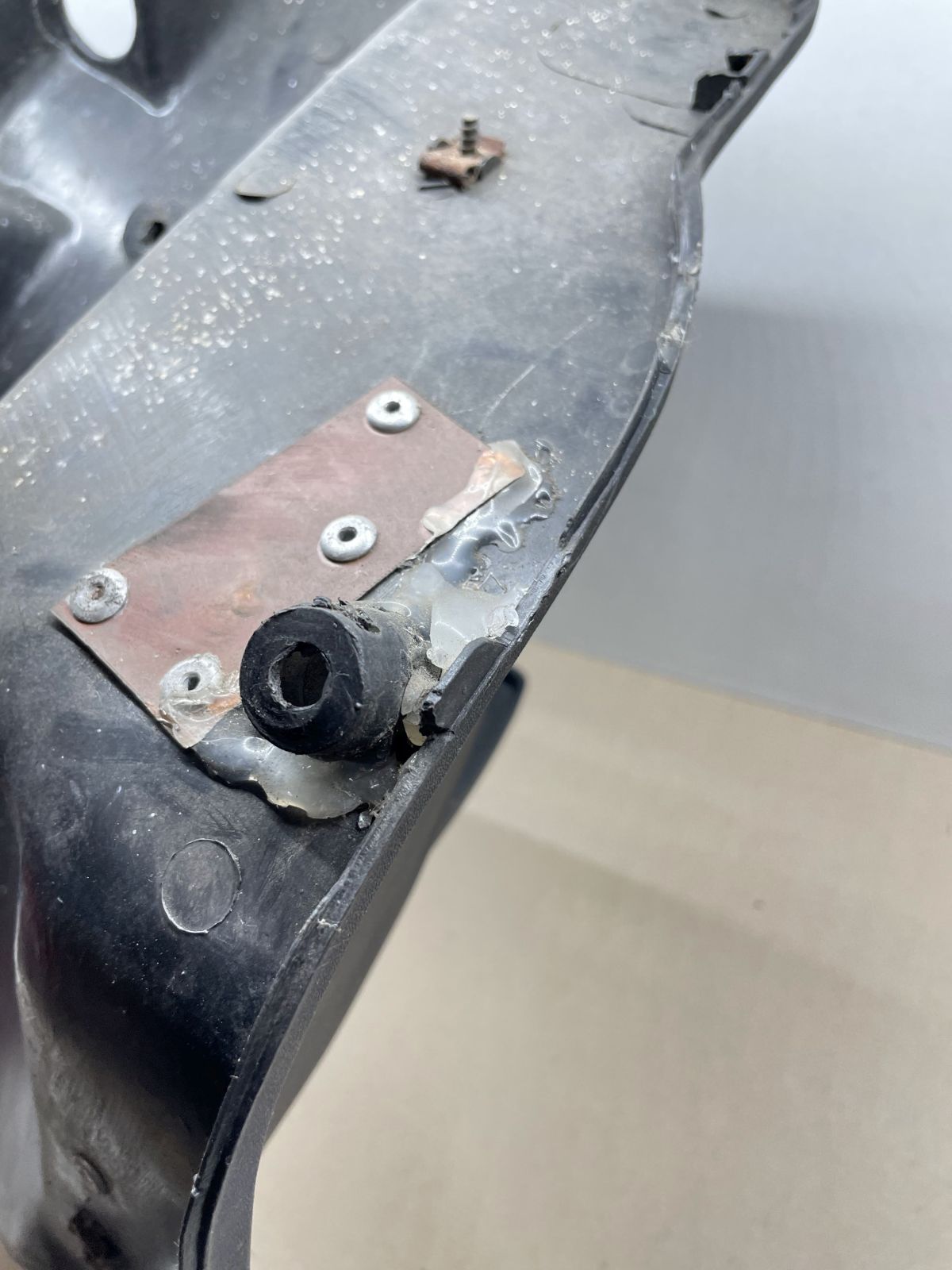 Itteco Shark TR50 - Beinschild Innenraum Abdeckung Verkleidung fairing  (72-1)