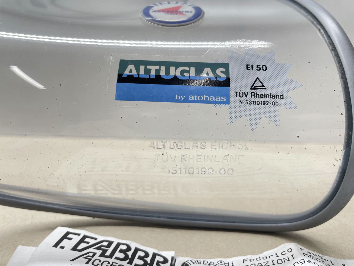 Italjet Torpedo Fabbri Windschild NEU + Halterung Windschutzscheibe (102)