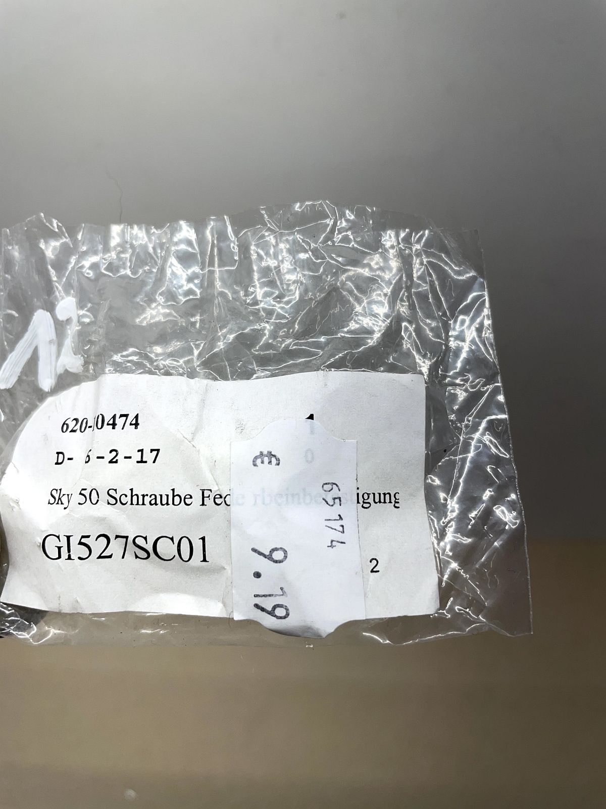 Pegasus SKY 1 + 2 - ORIGINAL Mutter Gabelholm Stoßdämpfer GI527SC01 NEU (40-21)