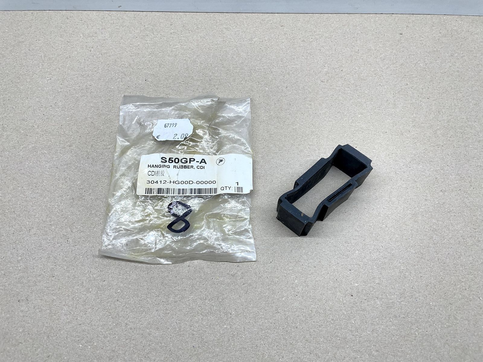 Pegasus S50 GP LX - ORIGINAL Halterung CDI NEU hanging rubber  (40-24)