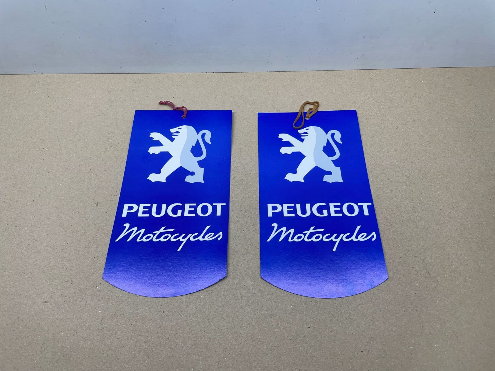 Peugeot Speedfight 2, Elyseo, Vivacity -  5x Verkaufsschilder Preisschilder Rar