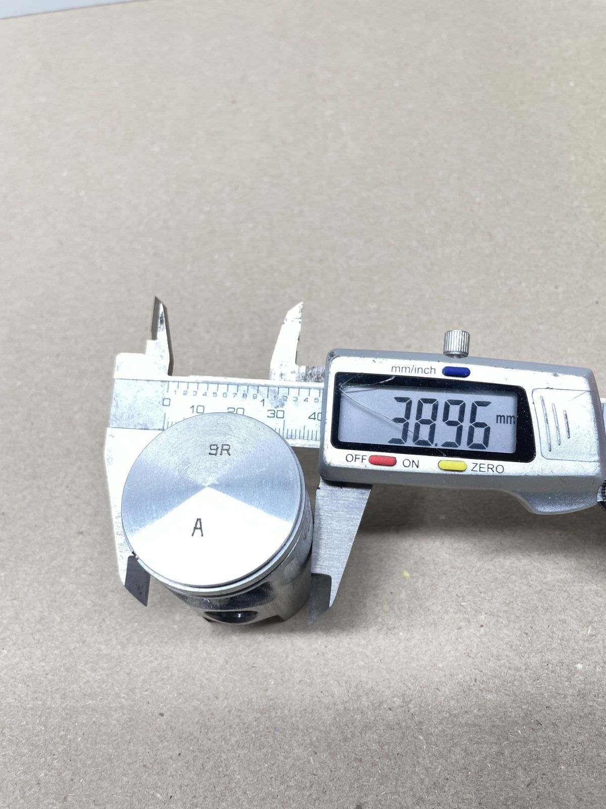 Franco Morini S5 Kolben 39mm VERTEX - Malaguti Grizzly LEM 50 AC piston (118-23)