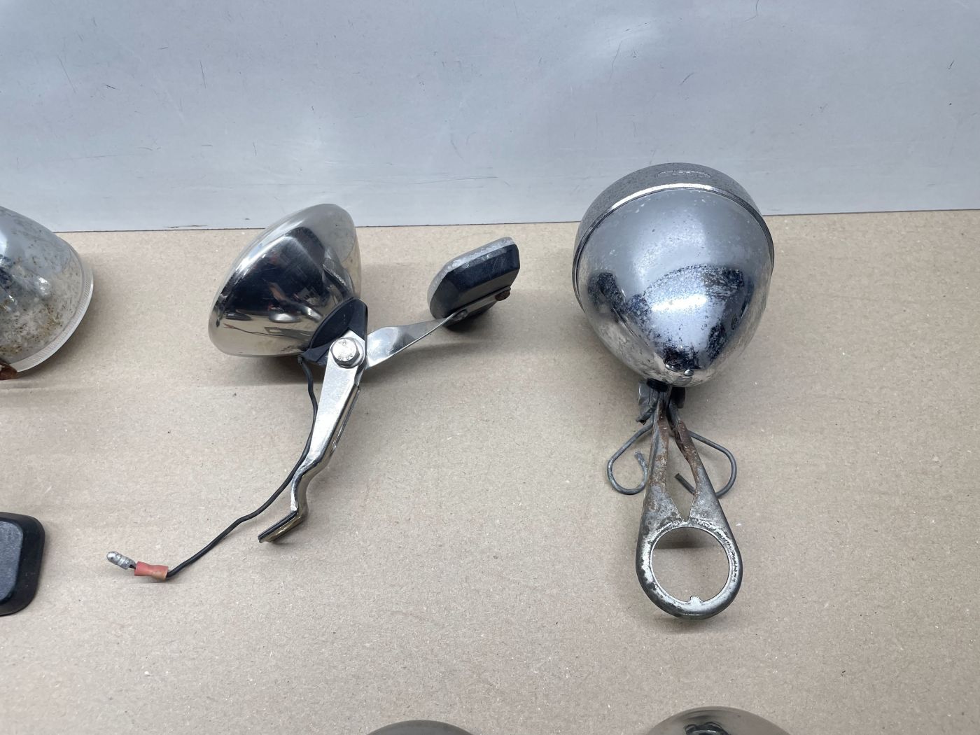 9x Scheinwerfer Fahrrad Licht Lampe Reflektor Basta Lumotec Spartamet (112)