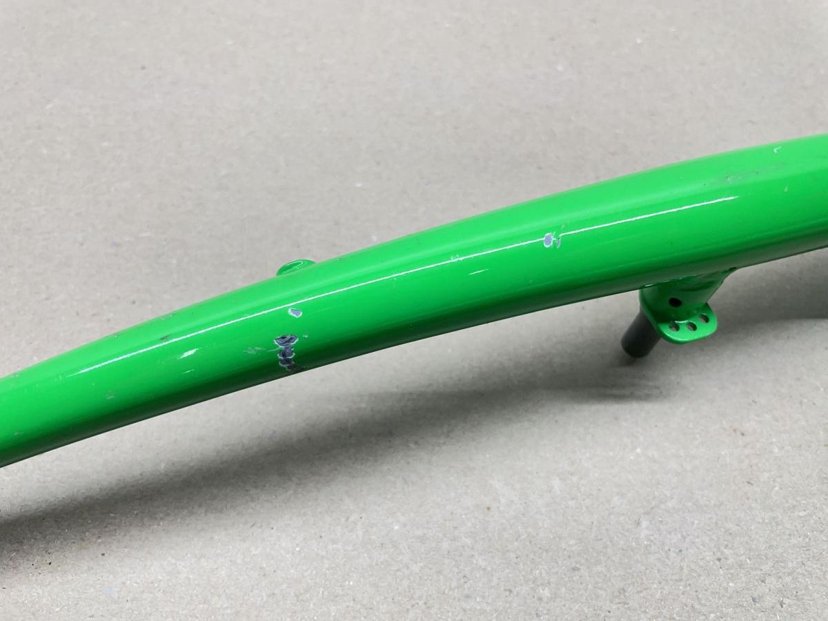 26"  MTB Starrgabel 1" CROWNLESS ALL CR.MO  Grün  Schaftlänge 215mm  (GB3)