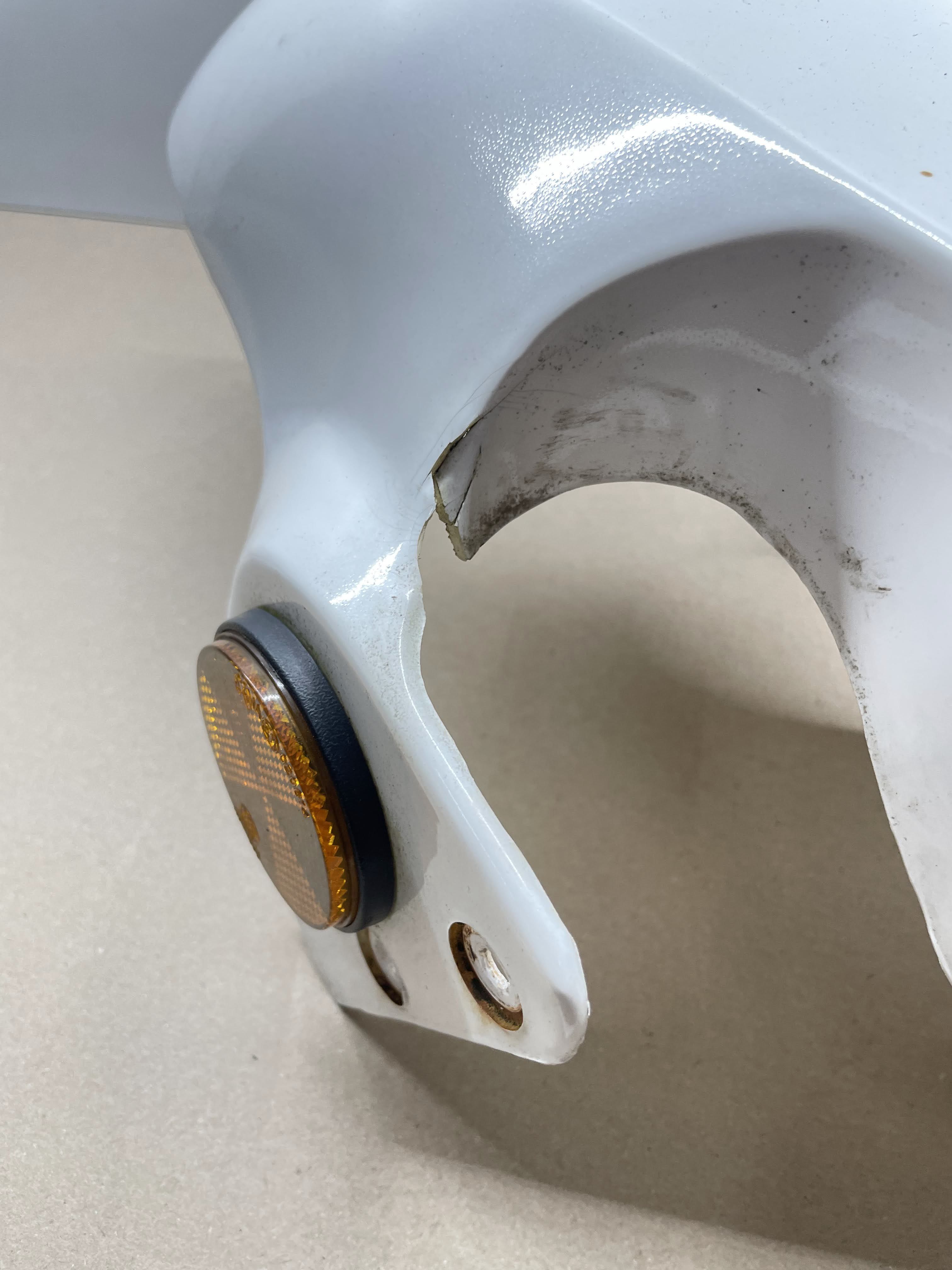 Longjia LJ125T-A Raptor - Kotflügel Verkleidung Abdeckung vorne Spritzschutz  (109-2)
