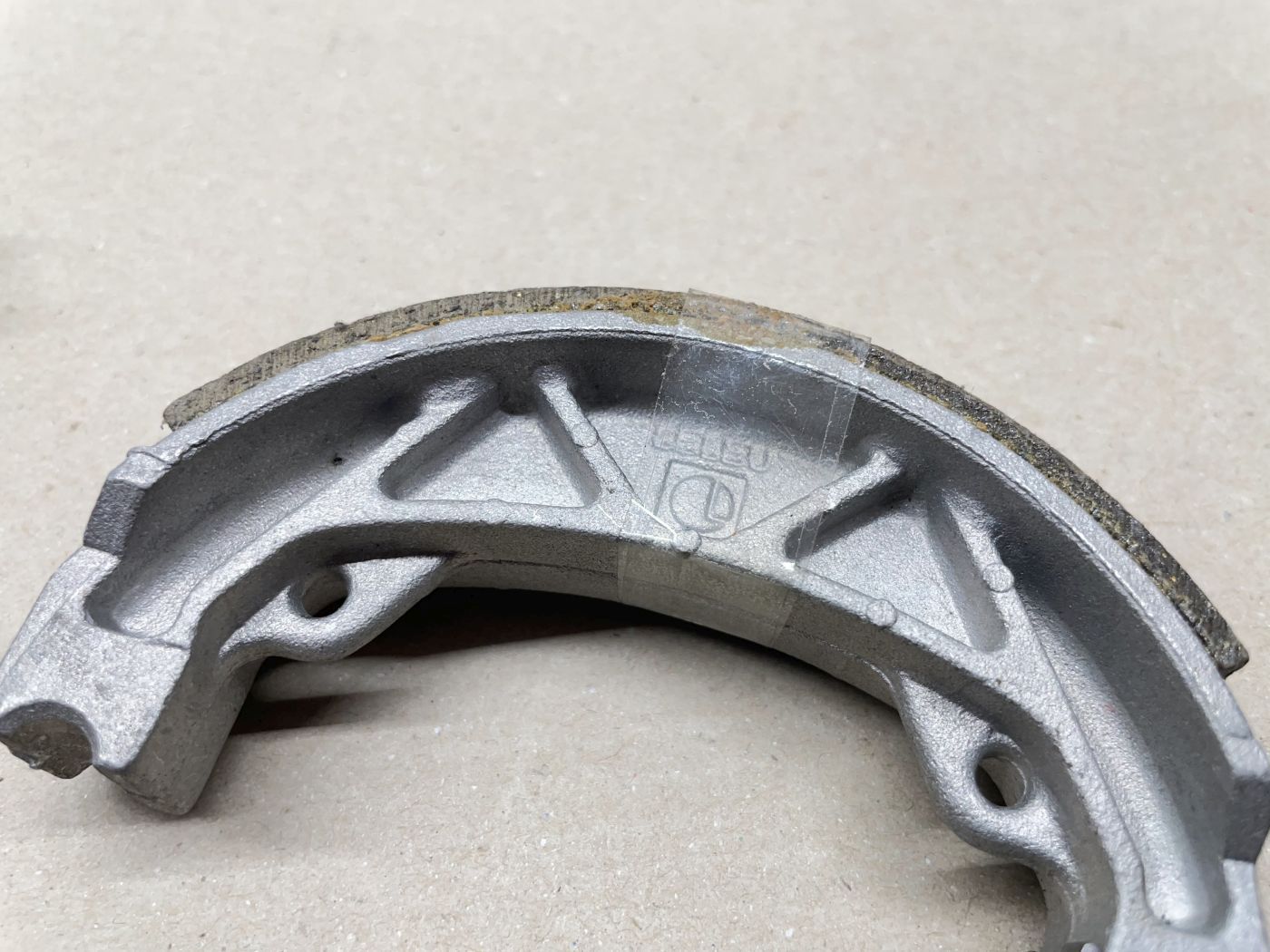 Peugeot Zenith - original Leleu Bremsbacken 105mm x 25mm NOS  (39-75R)