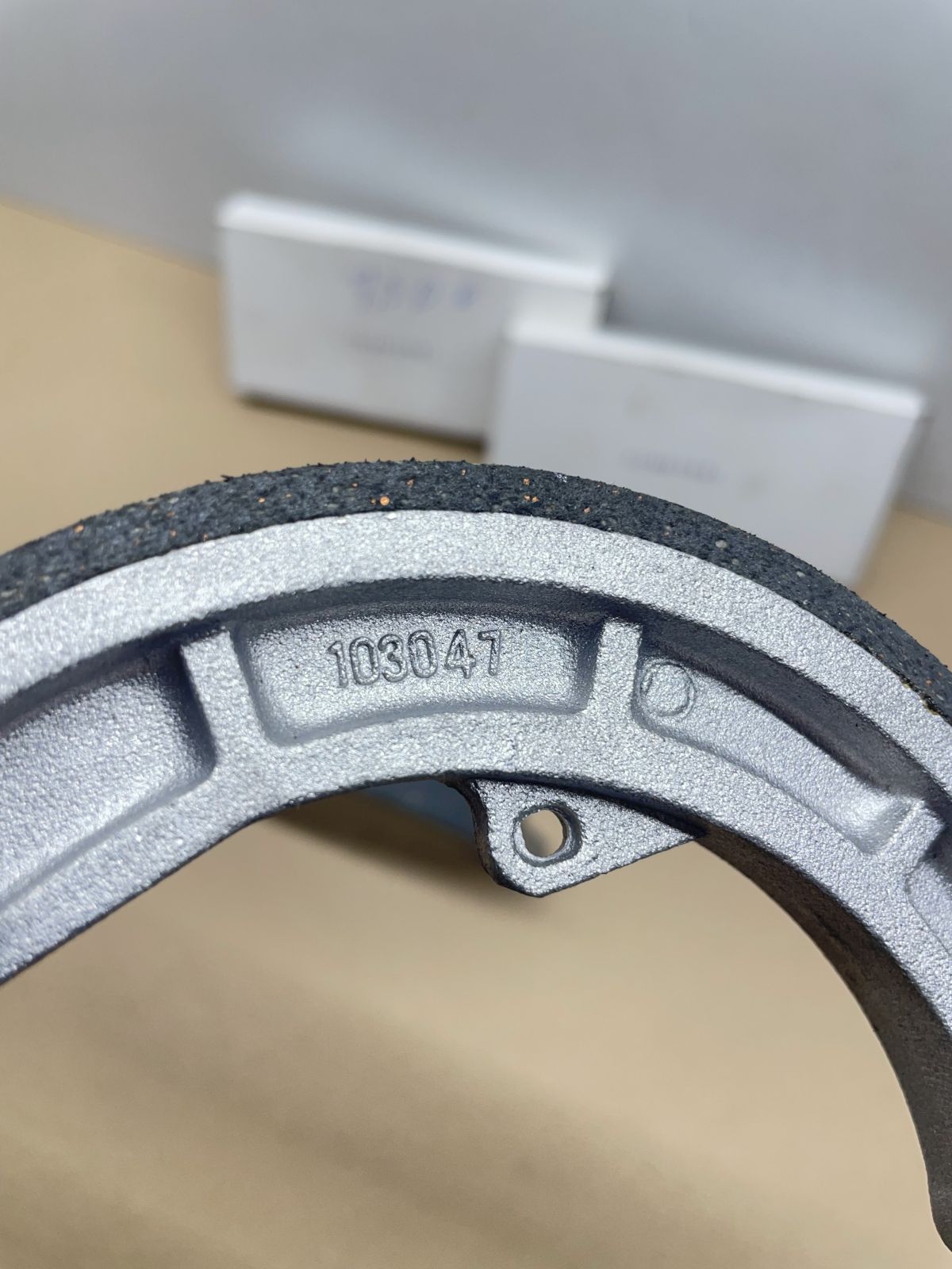 Piaggio Ciao SC -   2x Bremsbacke Bremsbelag 135 x 16  NEU  (W7)