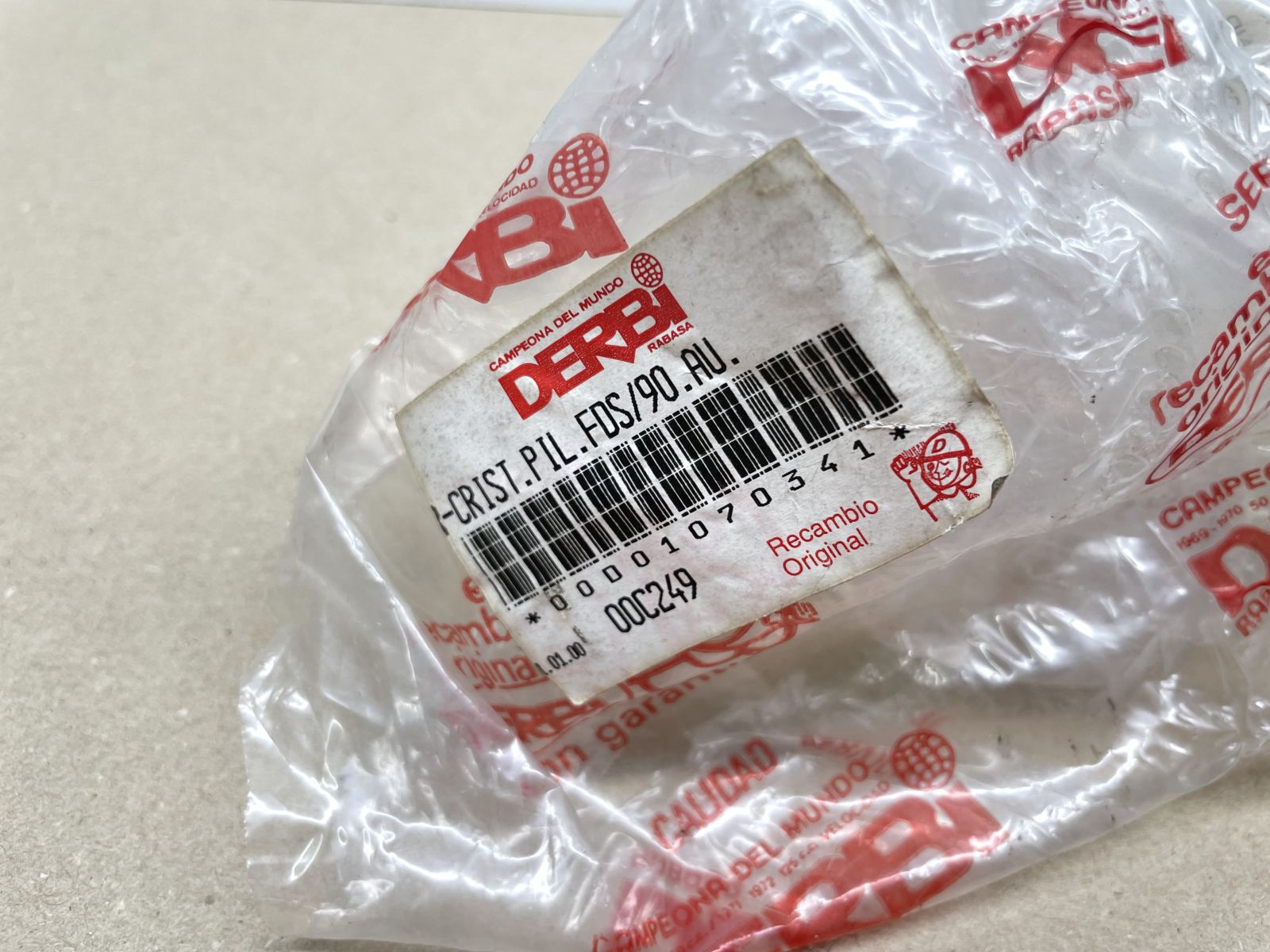 Derbi Senda / Savannah - ORIGINAL Rücklichtglas Kappe taillight lens (118-24)