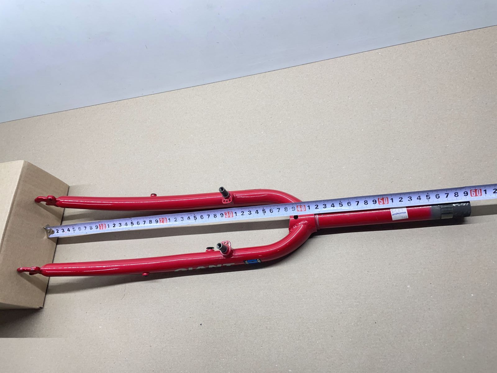 28" GIANT Starrgabel 1"  CRMO Rot  NEU  Schaftlänge 178mm  (GB3)