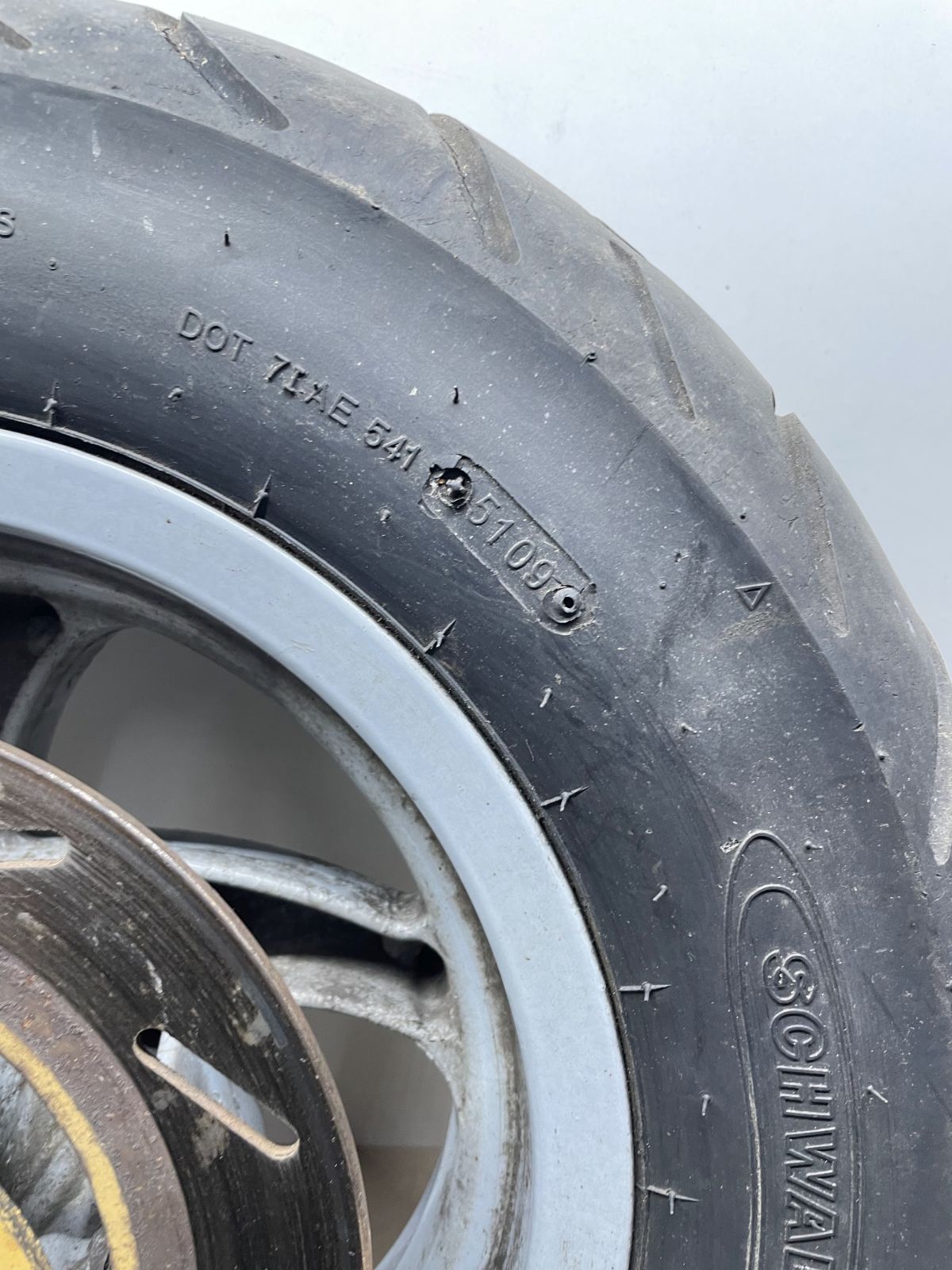 Piaggio TPH 50 - Vorderrad Reifen Felge vorne wheel (58-2)