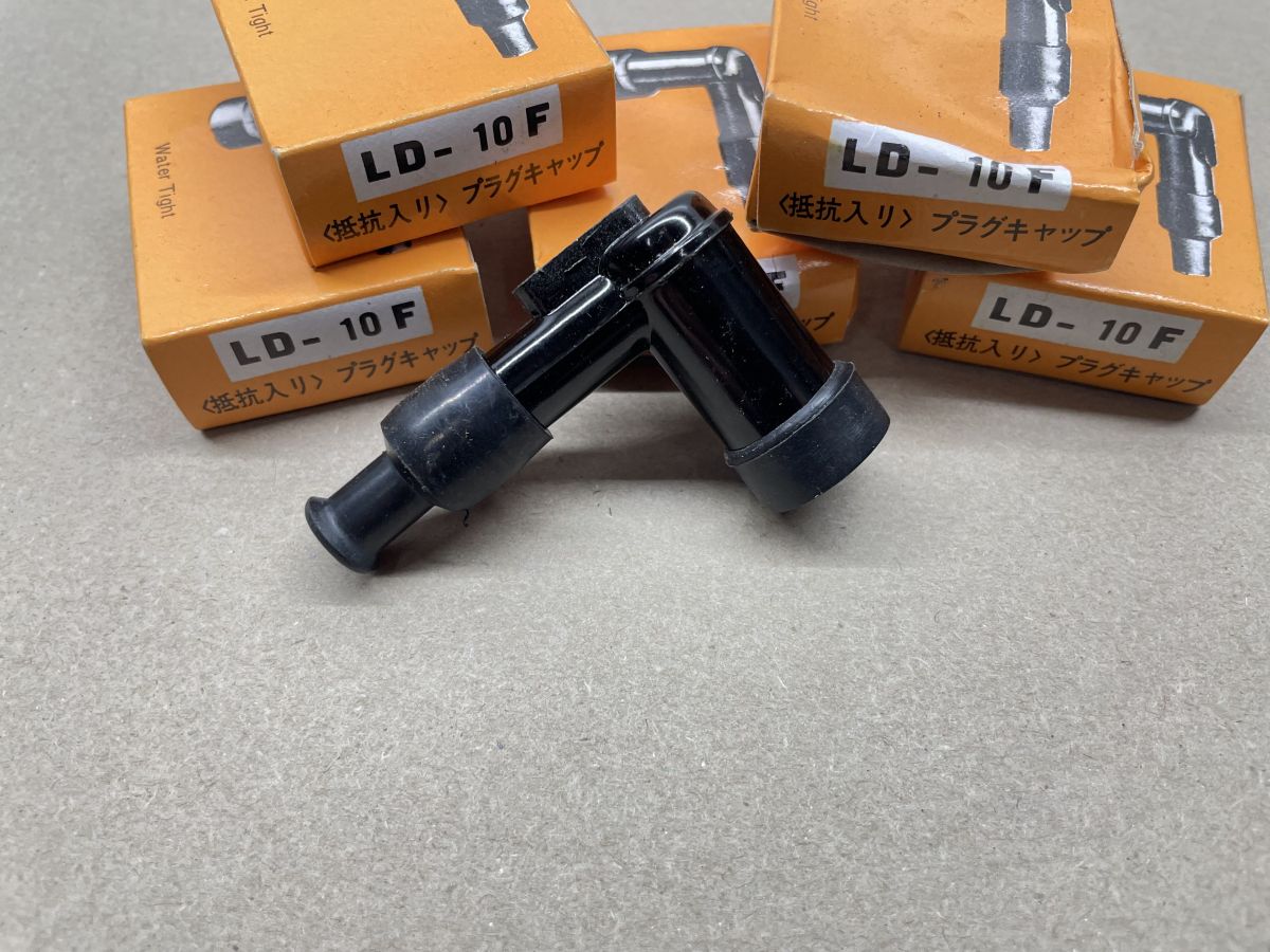 5x Zündkerzenstecker LD-10F ähnlich NGK -  Mofa Moped Hercules Kreidler Zündapp KTM  (94-372)