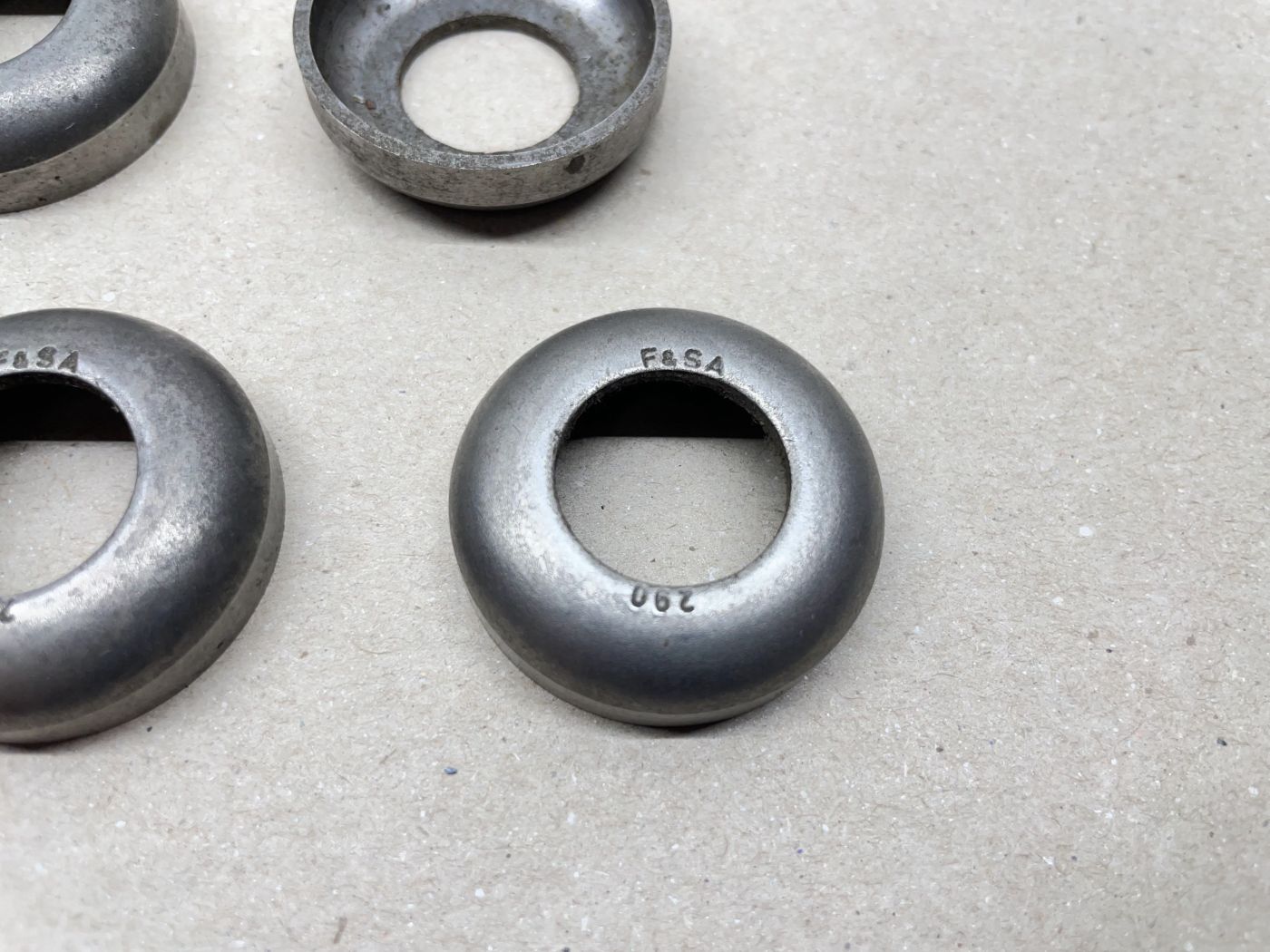 4x ORIGINAL Sachs 290 Lagerschale NOS 35mm F&S A Moped Fahrrad Radlager (39-49R)