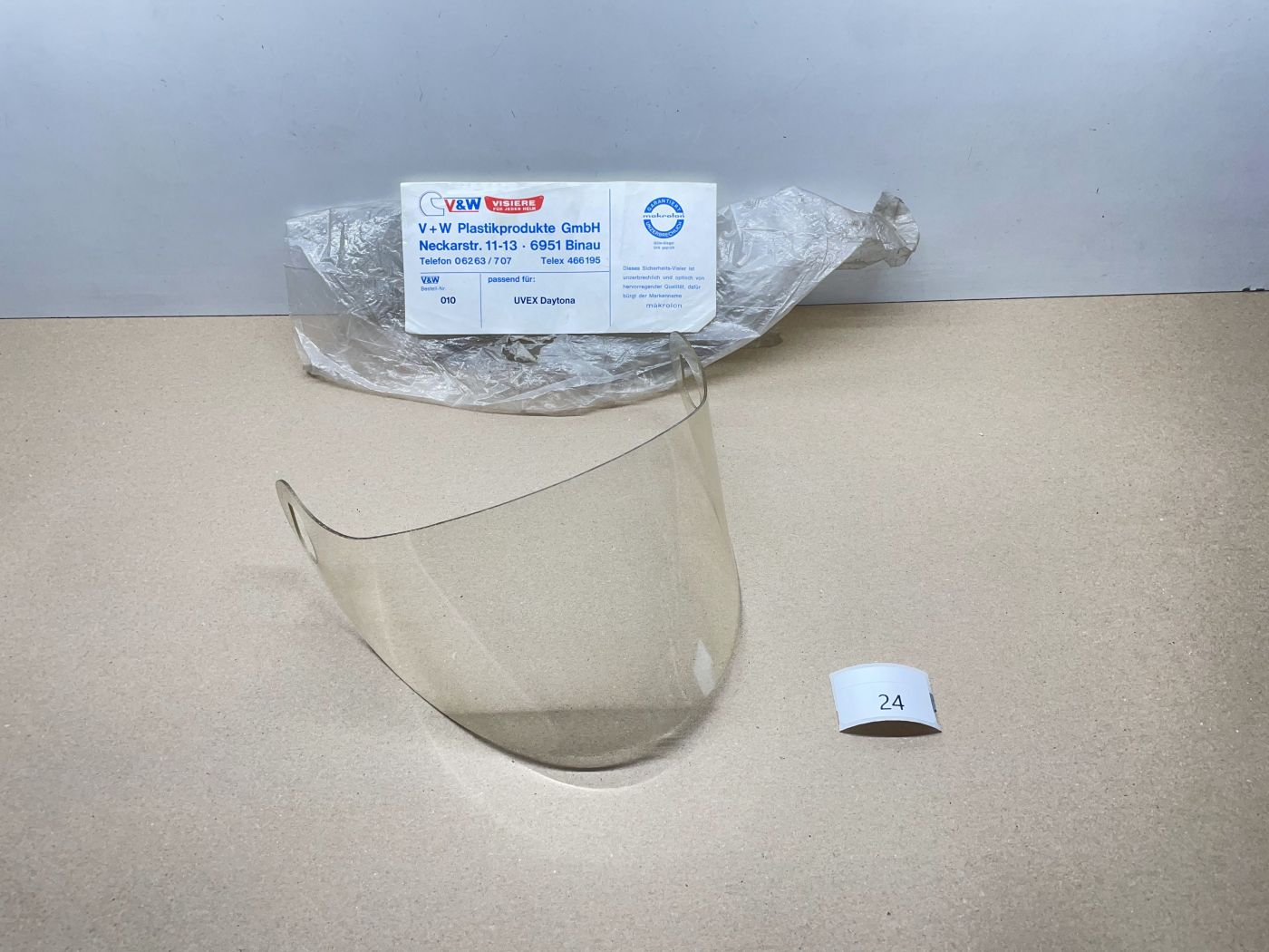 UVEX Daytona Helmvisier Schutzvisier Helm NOS NEU helmet  (106)