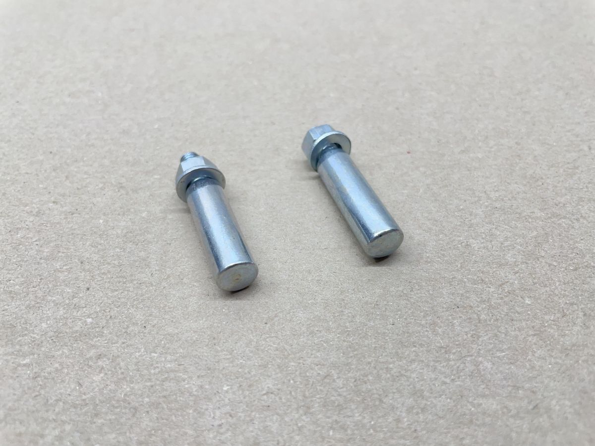 2x Kurbelkeile Kurbelkeil Tretlagerkeil 9,5 mm lange Fläche Fahrrad Mofa (94-423)