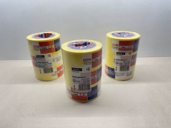 9x TESA 3443 Präzisionskrepp 50m x 50mm Malerkrepp Lackiererkrepp Auto Holz
