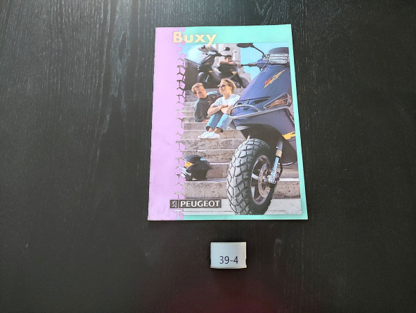 Peugeot Buxy Roller - ORIGINAL Prospekt Werbung Broschüre (39)