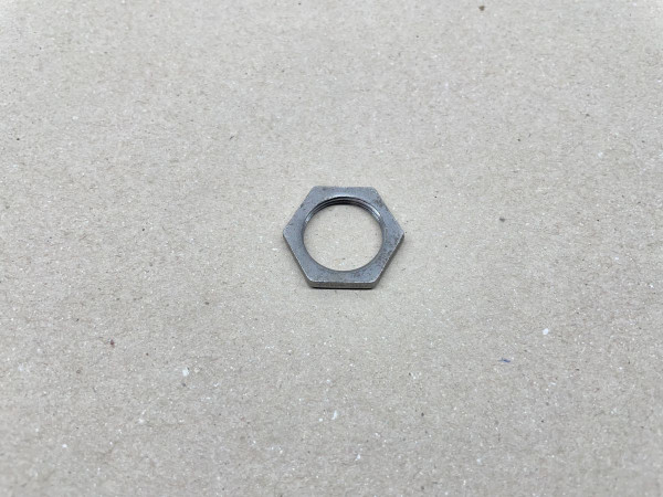1x Sicherungsmutter M18 Dicke 3mm NOS Fahrrad Glockenlager Tretlager (39-41R)